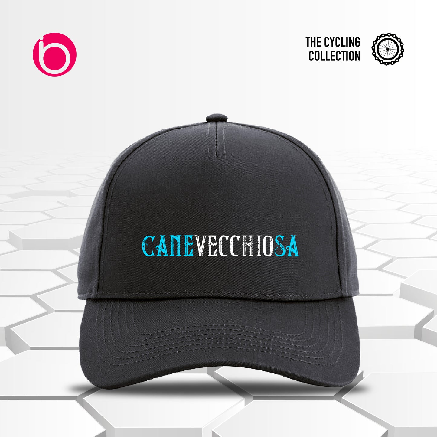 Cappellino CANE VECCHIO SA Graphite Grey