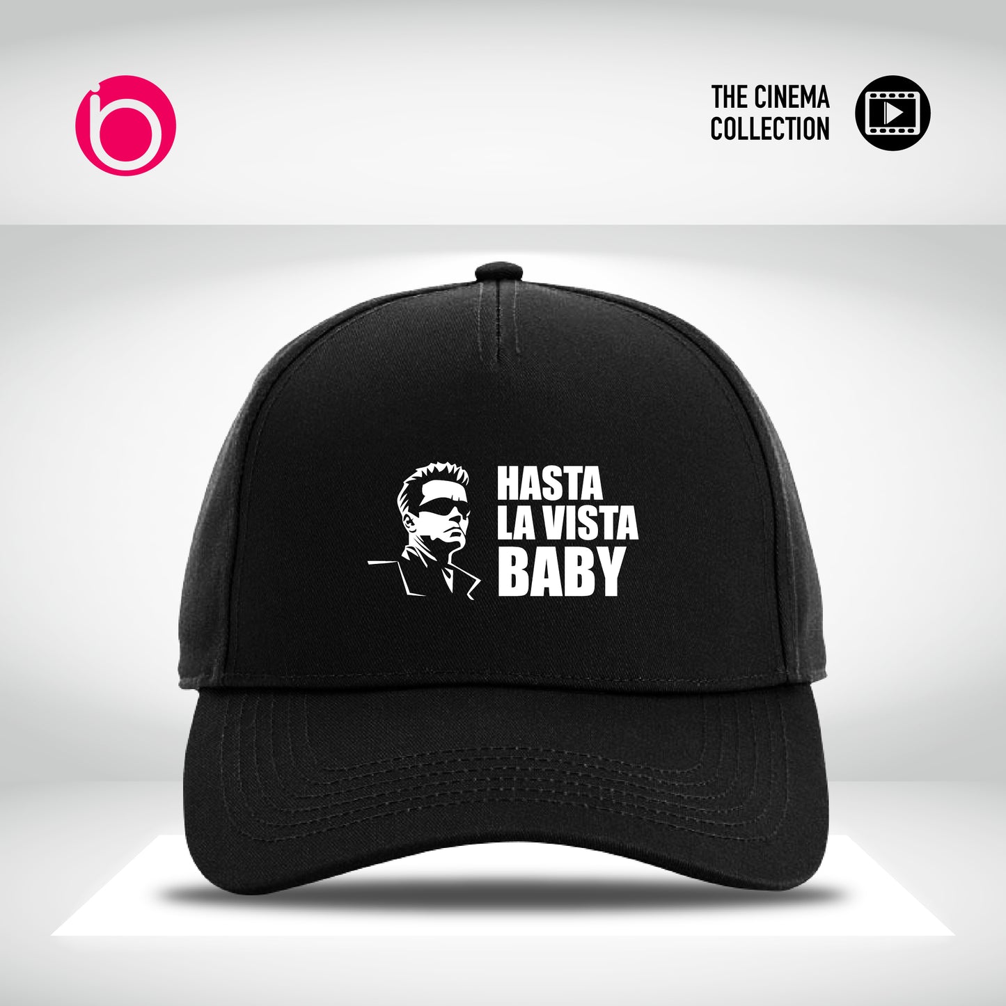 Cappellino HASTA LA VISTA BABY Black