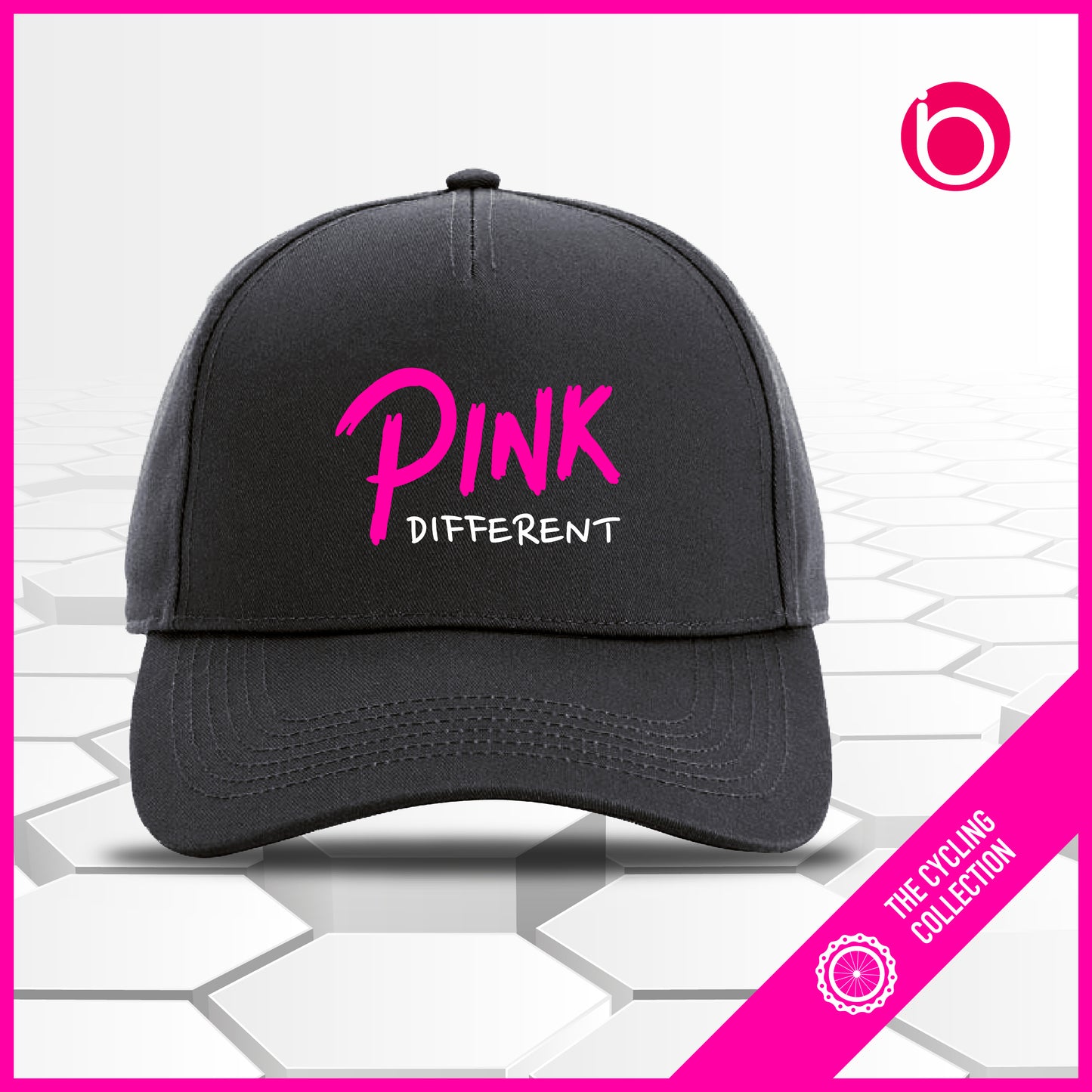 Cappellino PINK DIFFERENT Graphite