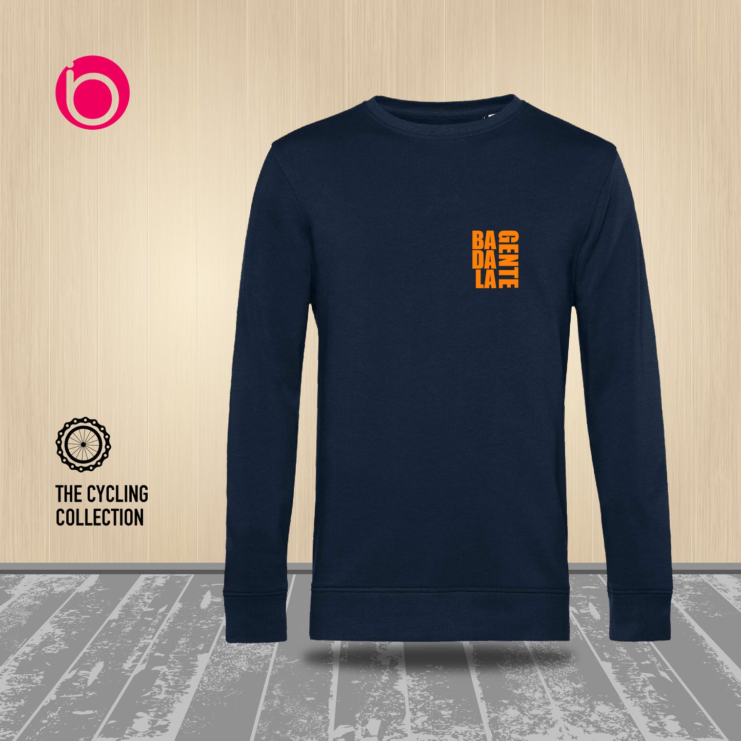 Felpa BADALAGENTE Blue Navy