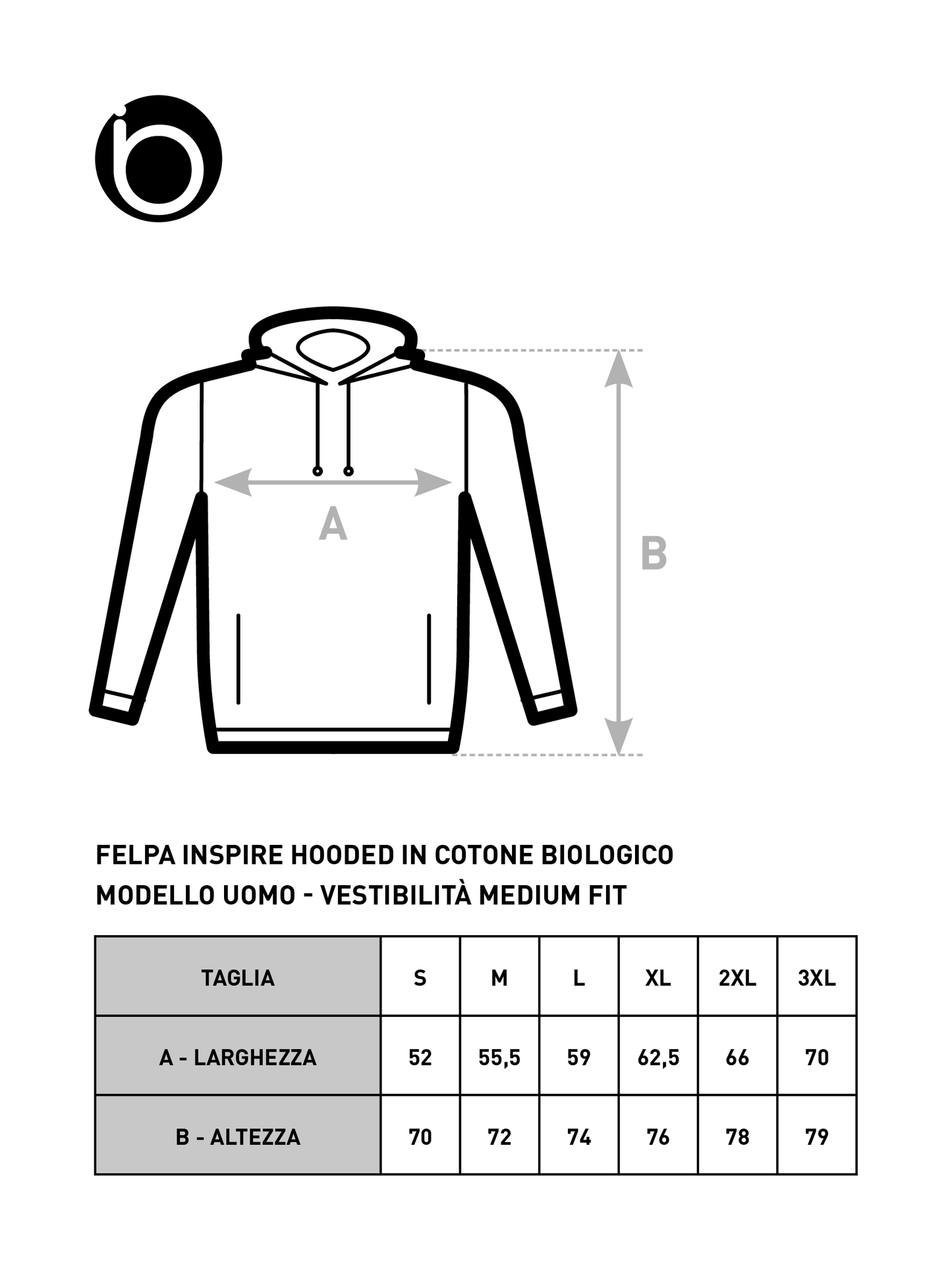 Felpa Cappuccio BADALAGENTE Black