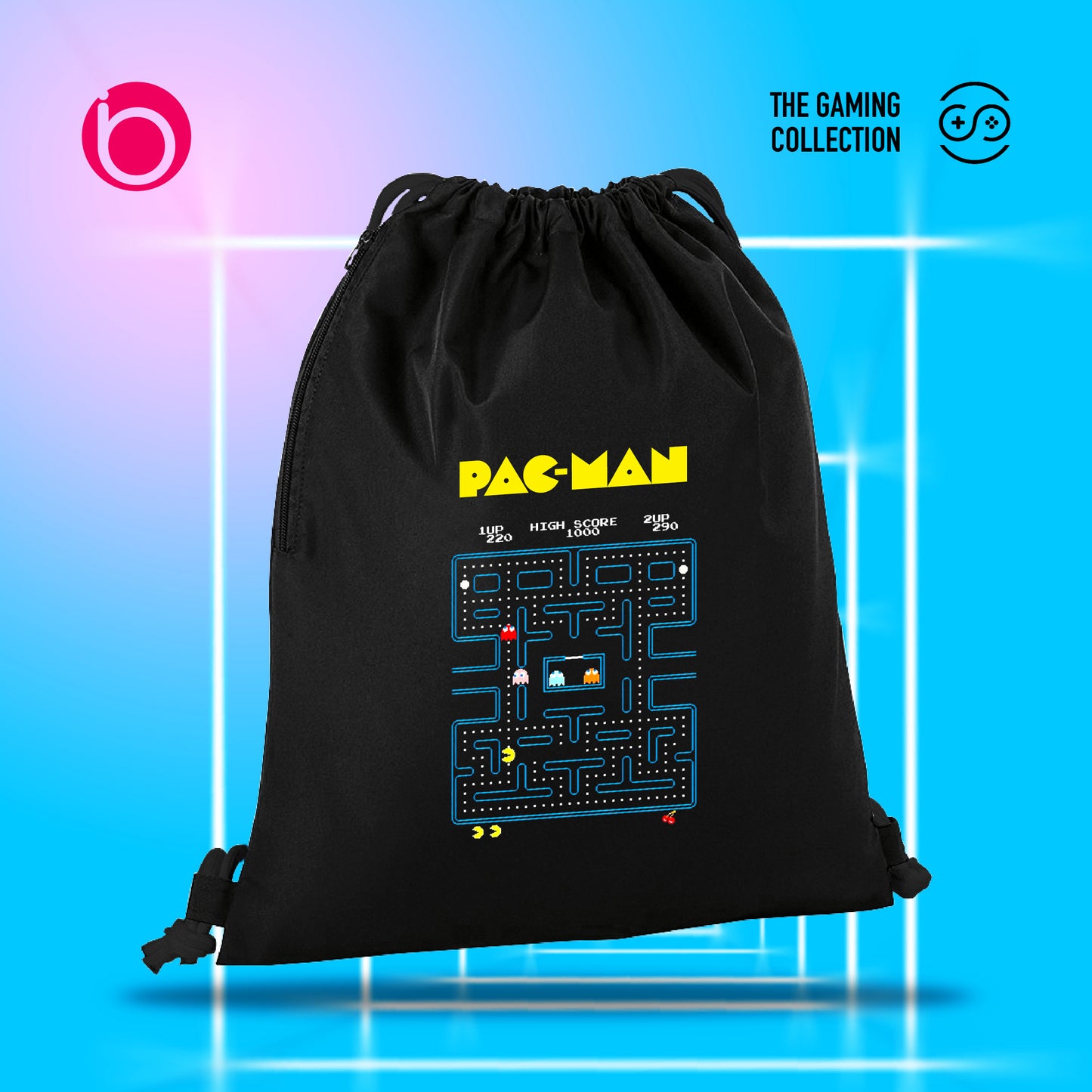 Gymsac PACMAN Black