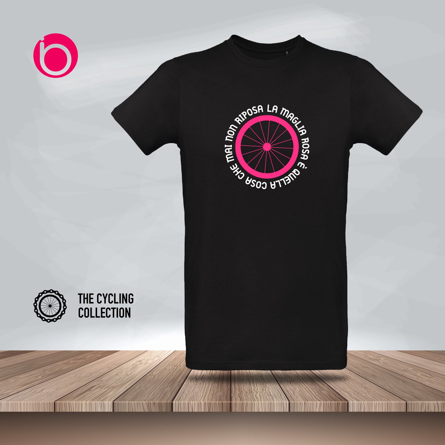 T-Shirt LA MAGLIA ROSA Black