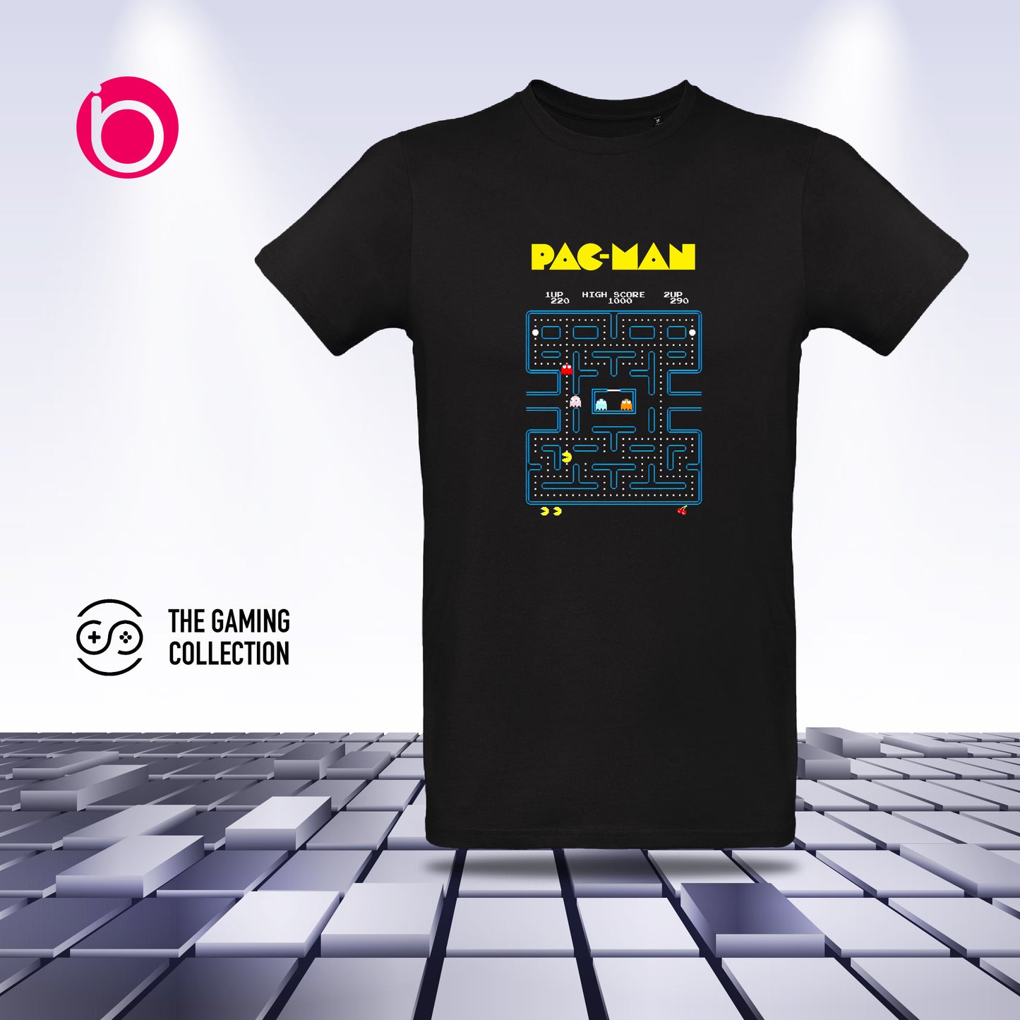 T-Shirt PACMAN Black