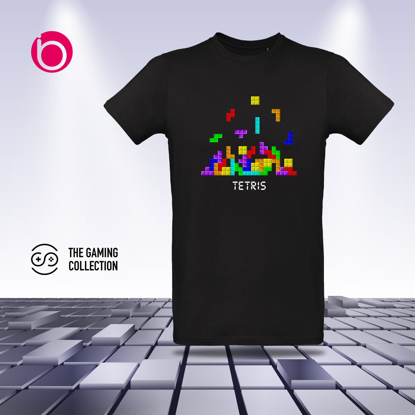 T-Shirt TETRIS Black
