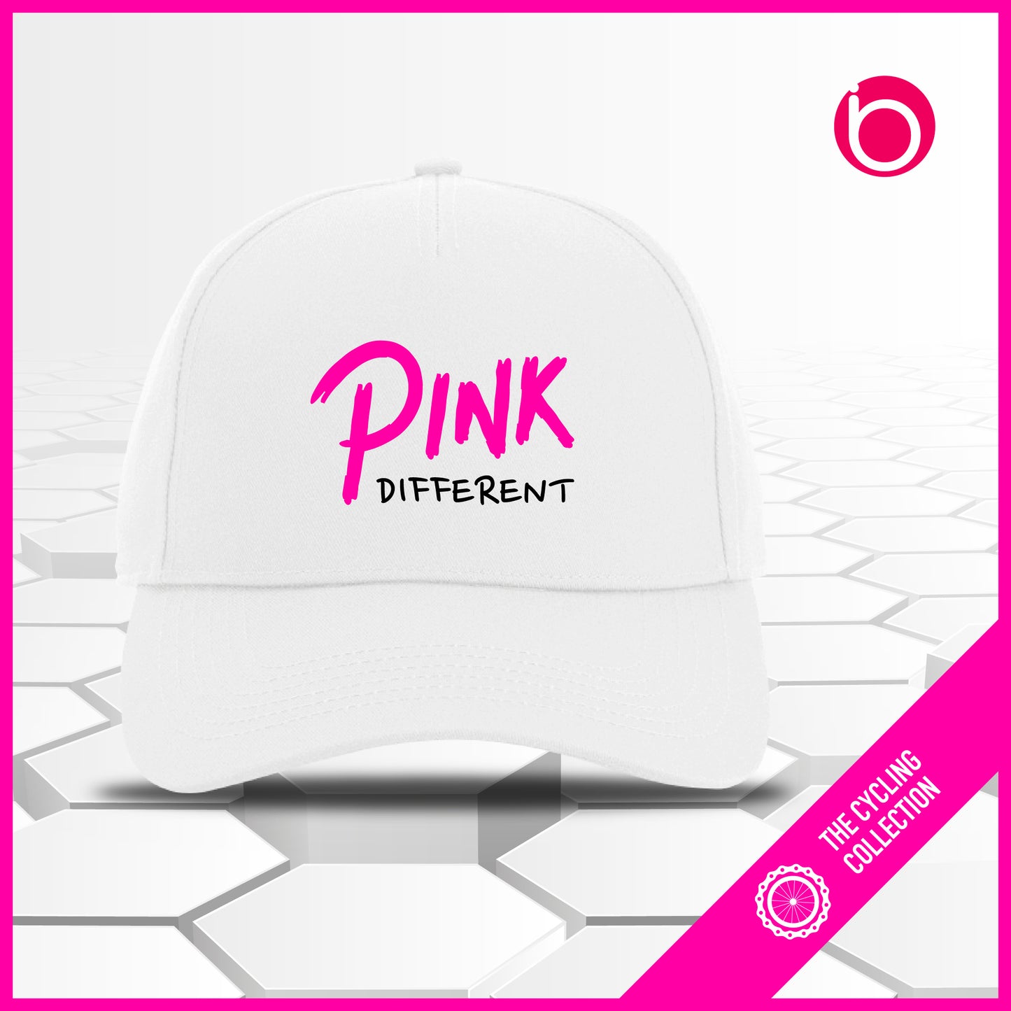 Cappellino PINK DIFFERENT White