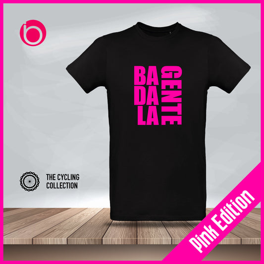 T-Shirt BADALAGENTE - PINK EDITION Black