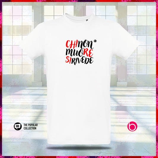 T-Shirt CHI NON MUORE SI RIVEDE White