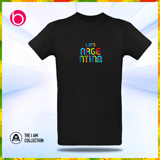 T-Shirt I AM ARGENTINA Black