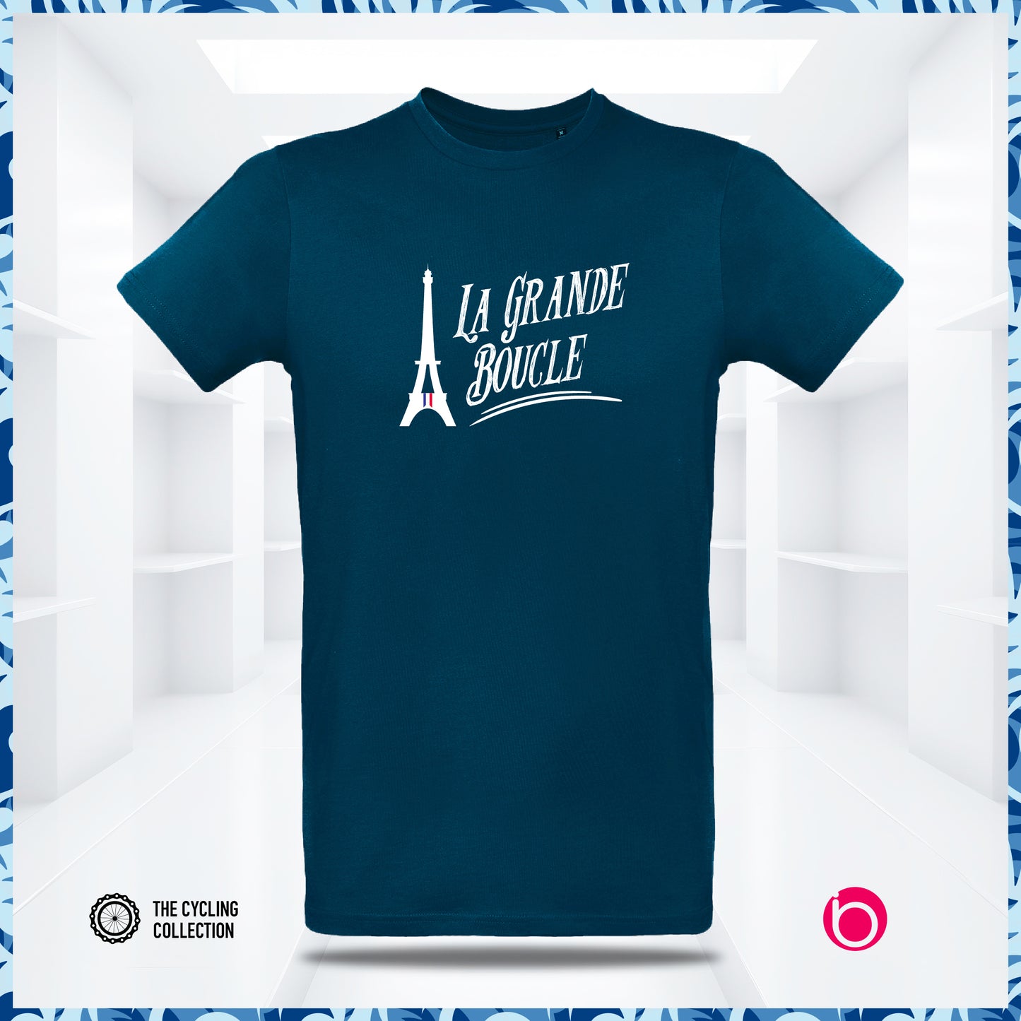 T-shirt LA GRANDE BOUCLE Blue Ink