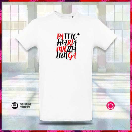 T-Shirt PATTI CHIARI AMICIZIA LUNGA White