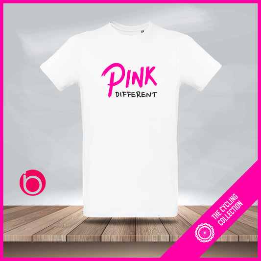 T-Shirt PINK DIFFERENT White