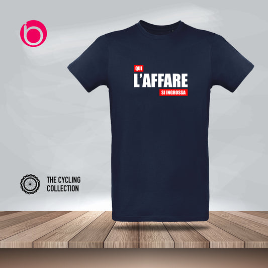 T-Shirt QUI L'AFFARE SI INGROSSA Blue Navy