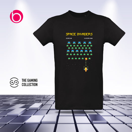 T-Shirt SPACE INVADERS Black